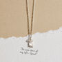 Personalised Pet Dog Dinky Charm Necklace, thumbnail 5 of 9