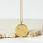 Zodiac Constellation Stainless Steel Gold Necklace, thumbnail 4 of 11