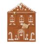 Wall Advent Calendar Gingerbread House, thumbnail 1 of 4