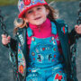 Kids Personalised Hand Painted Dungarees, thumbnail 4 of 12