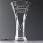 Personalised 40th Ruby Anniversary Heart Vase, thumbnail 2 of 4