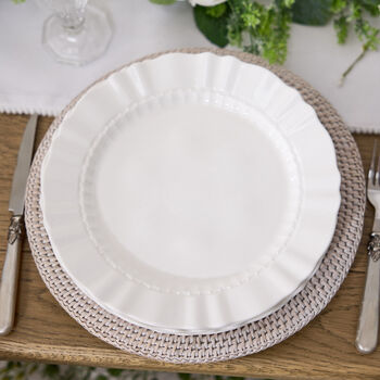Set Of Four Palais Royal Dinner Plates, 4 of 5