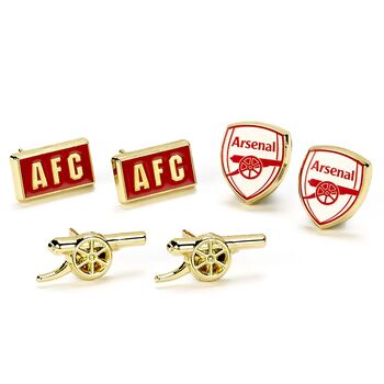 Arsenal Football Club Stud Earring Set, 5 of 6