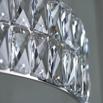 Kelvin Five Light Crystal LED Chandelier, 9 of 10