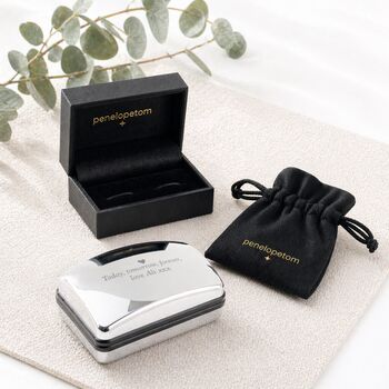 Personalised Cross Cufflinks, 3 of 7