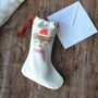 Personalised Children's Reindeer Stocking, thumbnail 3 of 4