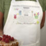 Personalised My Favourite Recipe Apron, thumbnail 2 of 2