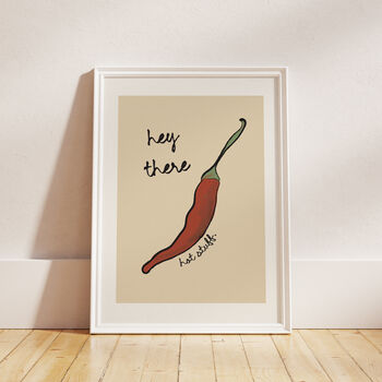 Hot Stuff Chili Pepper Print, 9 of 10