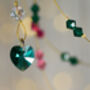 Crystal Christmas Garland, Handmade, thumbnail 3 of 12