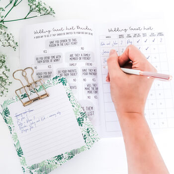 Personalised Minimalist Wedding Planner, 6 of 11