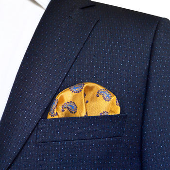 Luxury Colourful And Versatile Men's Silk Pocket Square, 11 of 12