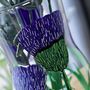 Thistle Hand Painted Small Vase, thumbnail 3 of 6
