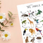 The A To Z Of The Jungle Print, thumbnail 5 of 6