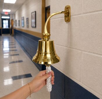 Marine Brass Wall Hanging Bell, 2 of 12