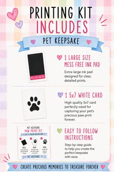 Mess Free Paw Printing Kit, 2 of 3