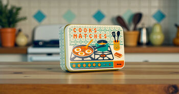Match Tin Storage Box Candle Home Kitchen Accessory Matches | Cook's Matches, 5 of 5