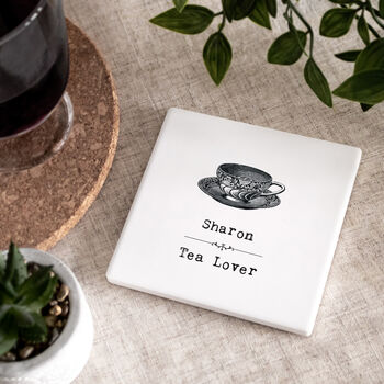 Tea Ceramic Coaster, 2 of 10