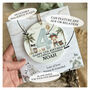 1st Birthday Or Any Age Pirate Keepsake Card, thumbnail 3 of 3