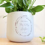 Personalised 1st Anniversary Gift | Indoor Pot Add Plant, thumbnail 1 of 5
