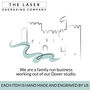 Personalised Oak 'This Daddy Belongs To…' Keyring, thumbnail 4 of 5