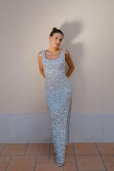 Hollywood Heaven Dress Silver, 4 of 4