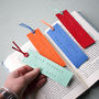 Personalised Leather Bookmark For Teachers, thumbnail 1 of 11