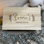 Personalised Engraved Christmas Eve Box Style Three, thumbnail 1 of 10