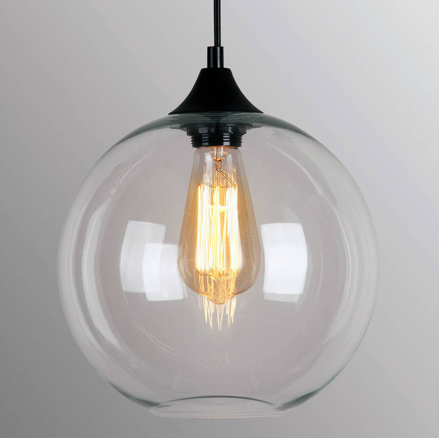 Art Deco Glass Pendant Light By Unique's Co. | notonthehighstreet.com