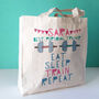 Eat Sleep Lift Repeat Personalised Gym Bag, thumbnail 3 of 11