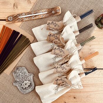 Long Hand Dipped Incense Sticks Plastic Free Vegan, 4 of 9