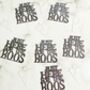 25 X Halloween Confetti, Here For The Boos, Ghost, Halloween Party Decor, thumbnail 4 of 5