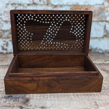 Wooden Heart Keepsake Box, 5 of 8