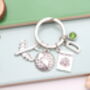 Personalised Travel Keyring Travel Bag Charm, thumbnail 6 of 11