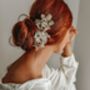 Franny Flower Hair Pins Nude, thumbnail 6 of 6