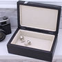 Personalised Wooden Cufflink Watch Box, thumbnail 8 of 8