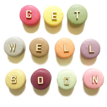 Macaron Selection Box Of 12 With Greeting Card, 4 of 7