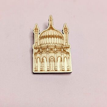 Brighton Landmarks Mini Brooch Pavilion West Pier, 2 of 9