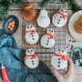 Snowman Cinnamon Roll Baking Kit, thumbnail 4 of 5