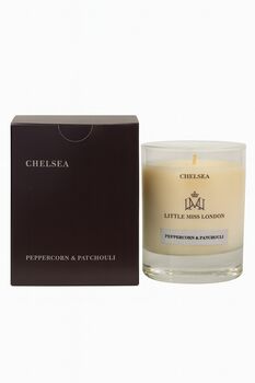 Little Miss Chelsea Peppercorn And Patchouli Scented Candle, 5 of 6