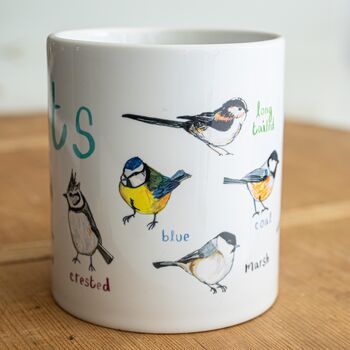 Set Of Four Bird Mugs: Tits, Boobies, Cocks And Peckers, 3 of 10