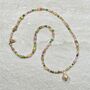 Pearl Pendant Handmade Beaded Necklace, thumbnail 4 of 9