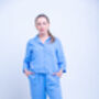Liya Blue Boxy Soft Cotton Pyjamas, thumbnail 6 of 11