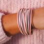 Personalised Multi Strand Wrap Bracelet, thumbnail 2 of 4