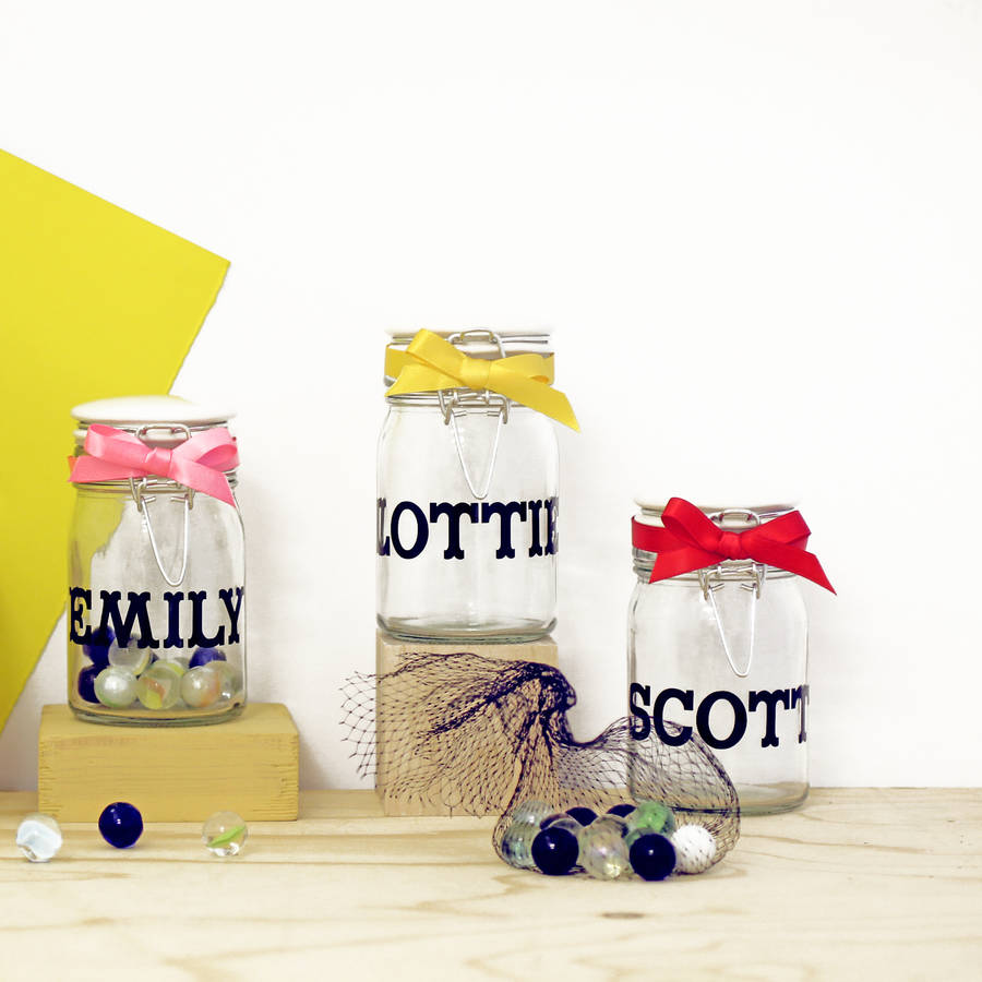 personalised marble reward jars by posh totty designs creates