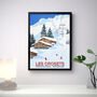 Les Crosets Ski Resort Poster, thumbnail 3 of 6