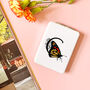 British Butterflies White Compact Mirror Gift, thumbnail 4 of 12