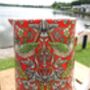 Large China Jug In William Morris Red Strawberry Thief Design, thumbnail 6 of 8
