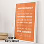 'How To Achieve' Motivational Quote Print, thumbnail 1 of 9