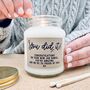 You Did It Personalised Congratulations Candle Gift, thumbnail 2 of 8