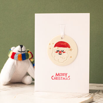 Personalised Santa Baby Cardigan – First Christmas Gift, 10 of 12